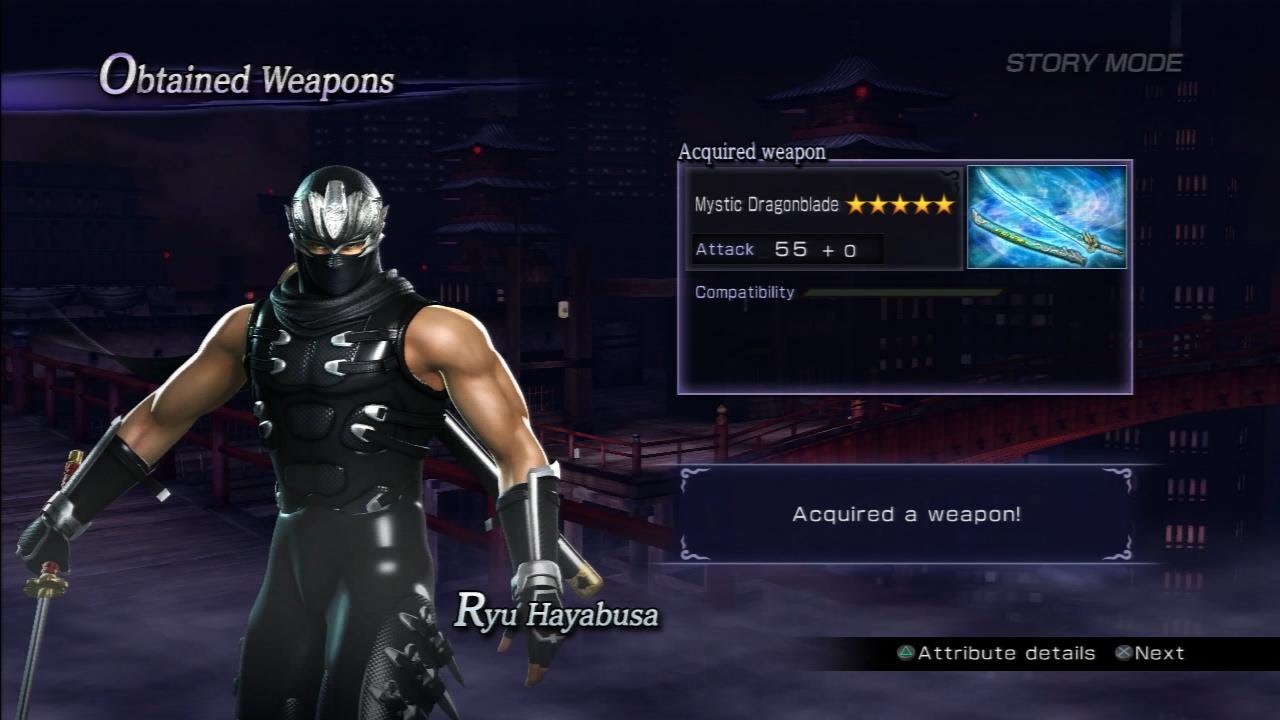 Warriors Orochi 3 Ultimate - Ryu Hayabusa Mystic Weapon Guide