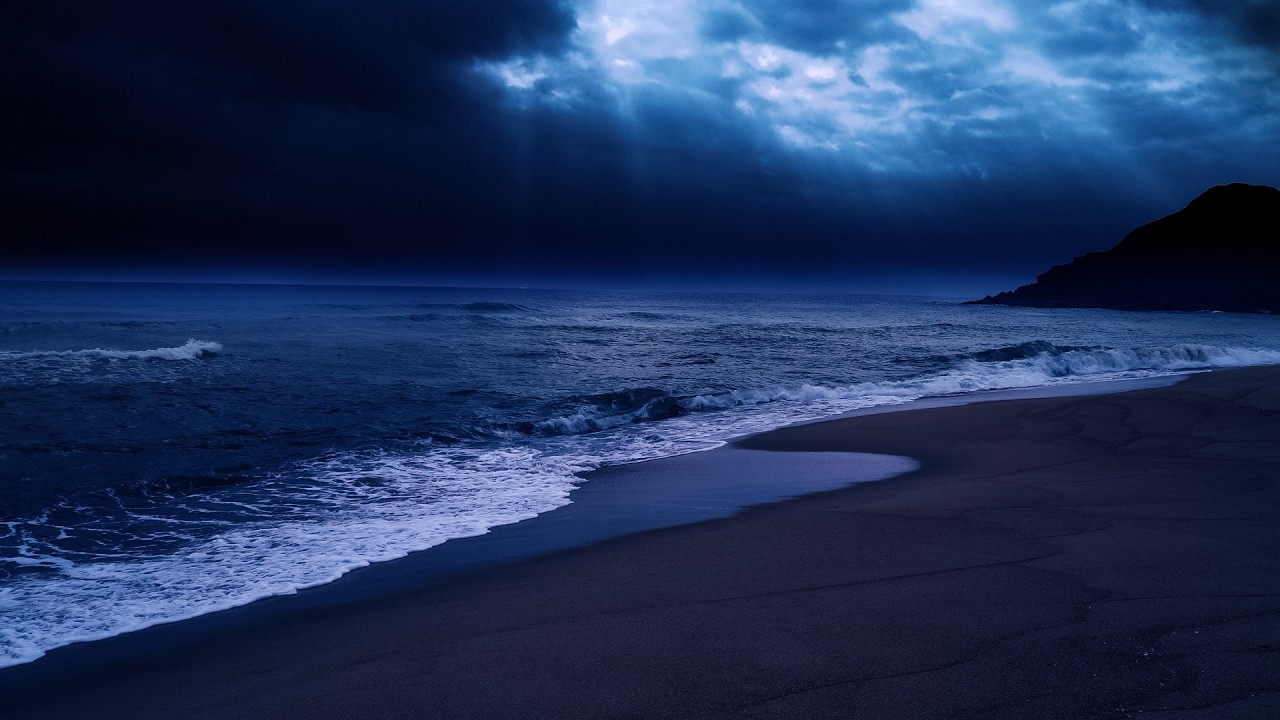 Sleep For 3 Hours Straight | High Quality Stereo Ocean Sounds Of Rolling Waves For Deep Sleeping