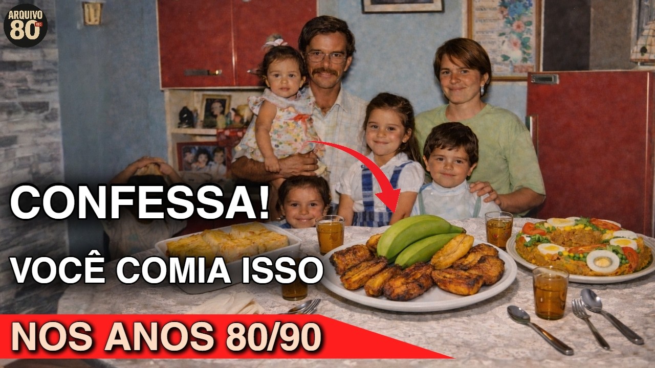 13 Comidas “de Pobre” dos Anos 80 e 90 que SUMIRAM das Mesas do BRASIL (mas você adorava) — por quê?