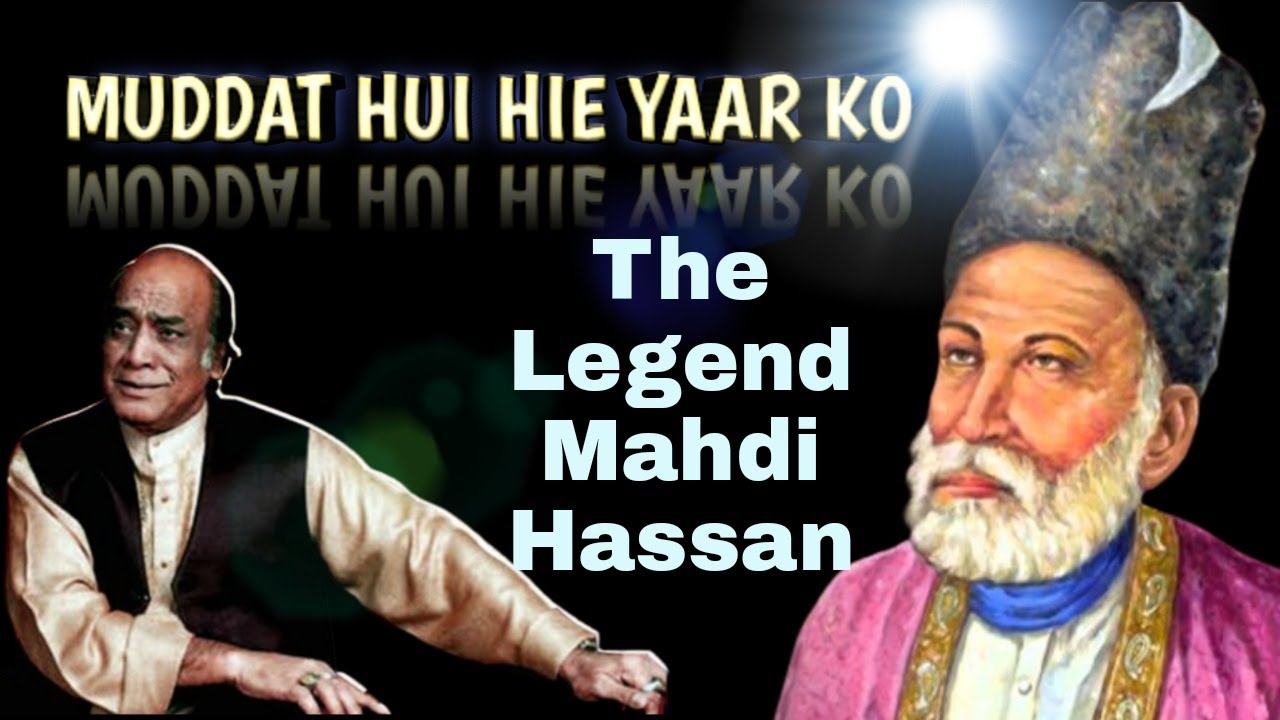 Muddat hui hie yaar k Mp4 | Mehdi Hassan |The Legend MH Ghazal ❤️