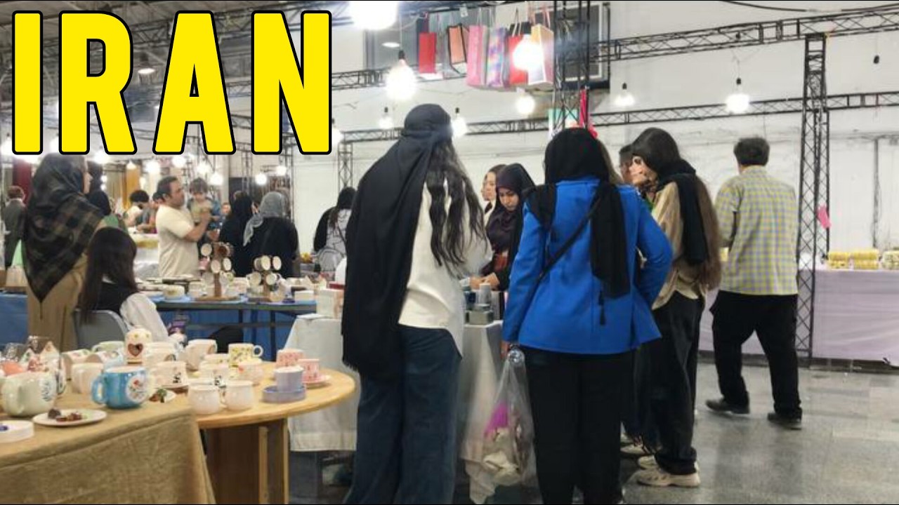 Real IRAN 🇮🇷 MAZANDARAN 2025 | Local Exhibition Walk ایران