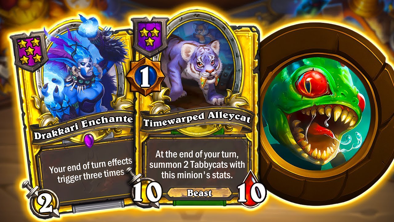 The BIGGEST Tabbycat EVER?! +640K/+850K | Hearthstone Battlegrounds