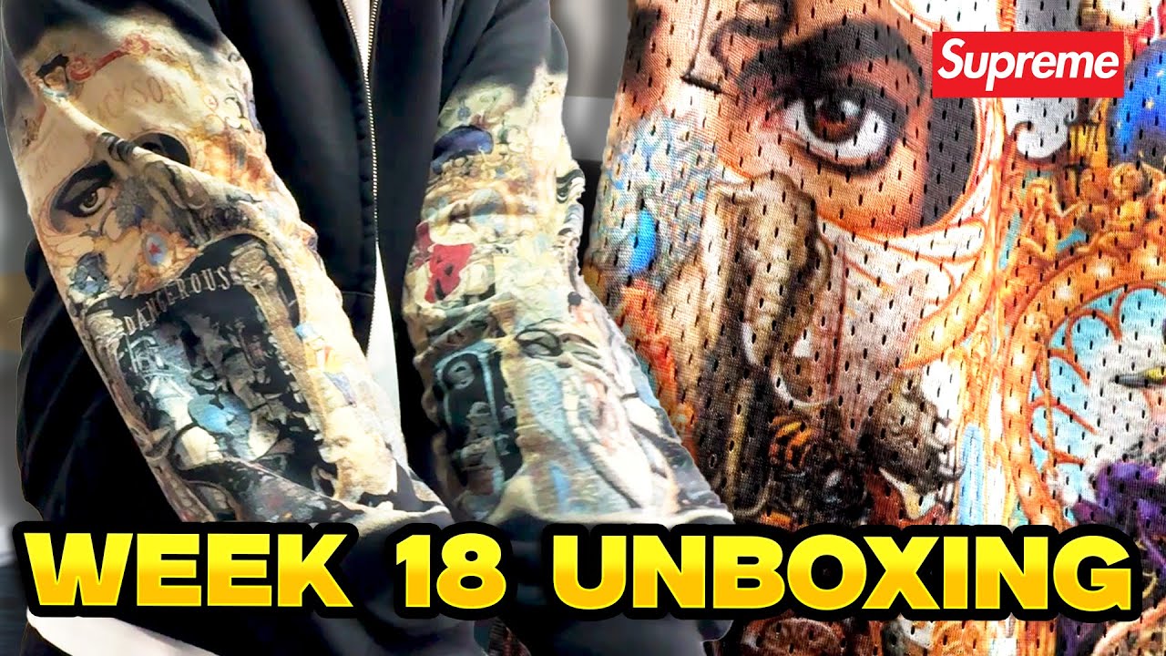 Худи Supreme Michael Jackson — это 🔥 Распаковка 18-й недели коллекции Supreme осень-зима 2025!