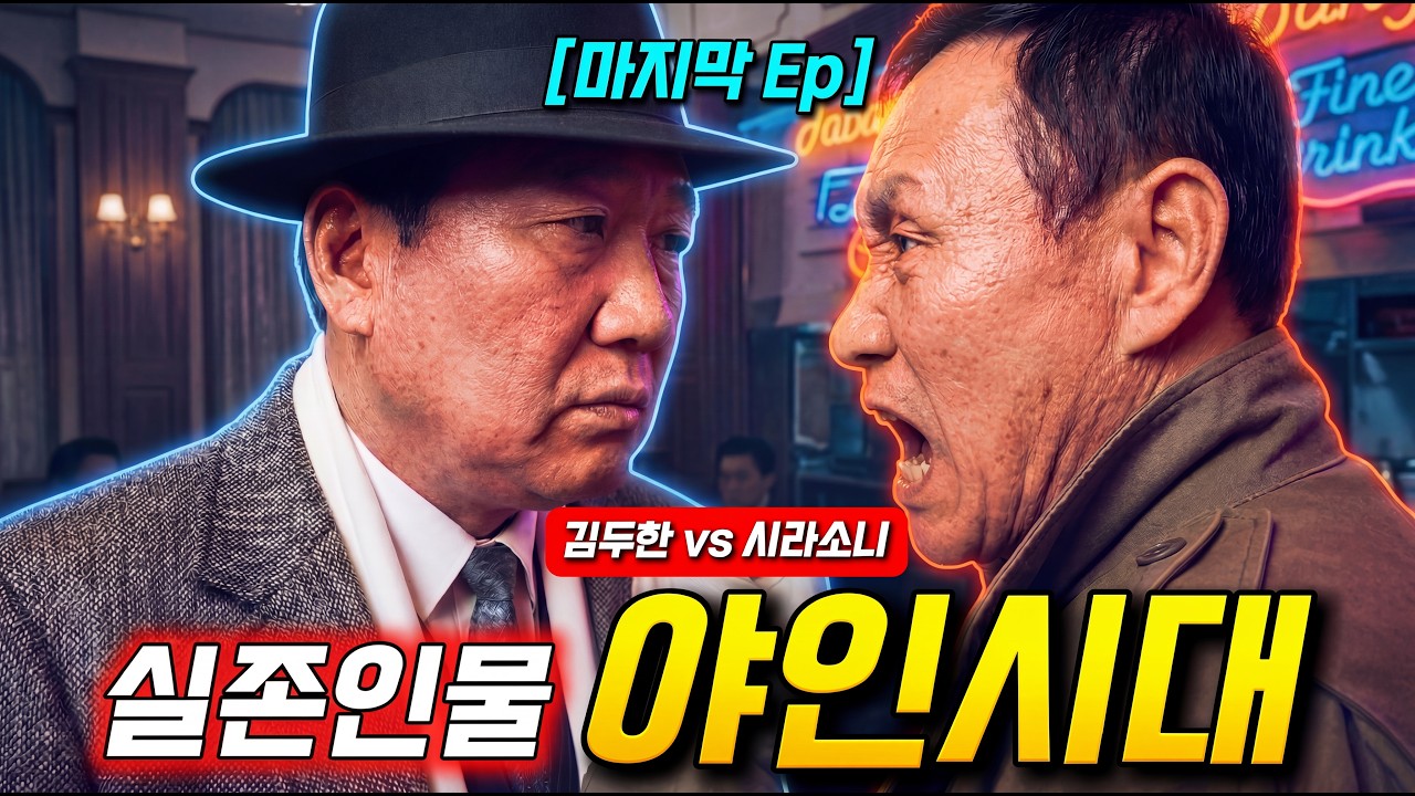 🔥실존인물 야인시대 , (Last Ep)김두한과 시라소니..결착을 내다.