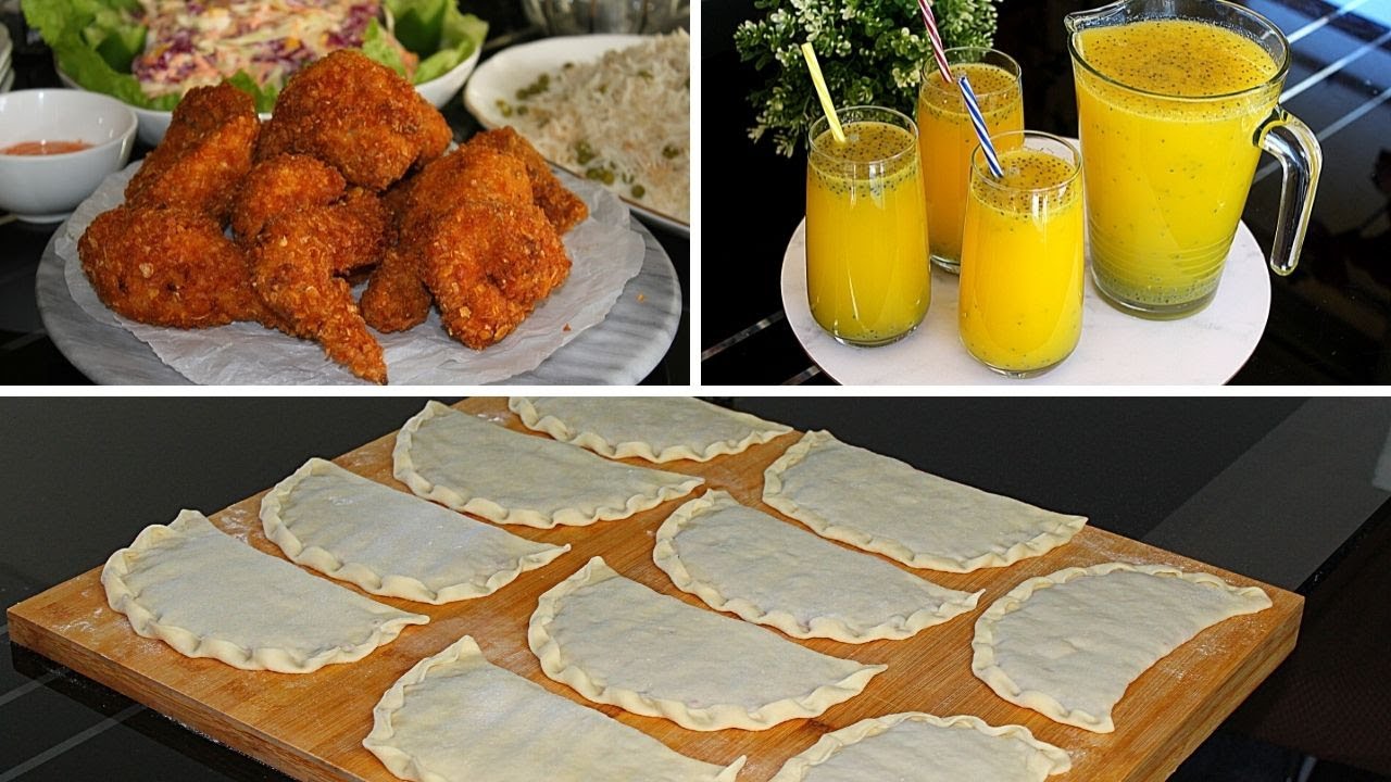 Ramadan Special Recipes for Iftar / Bolani / Ramadan Special Drink / Crispy Chicken