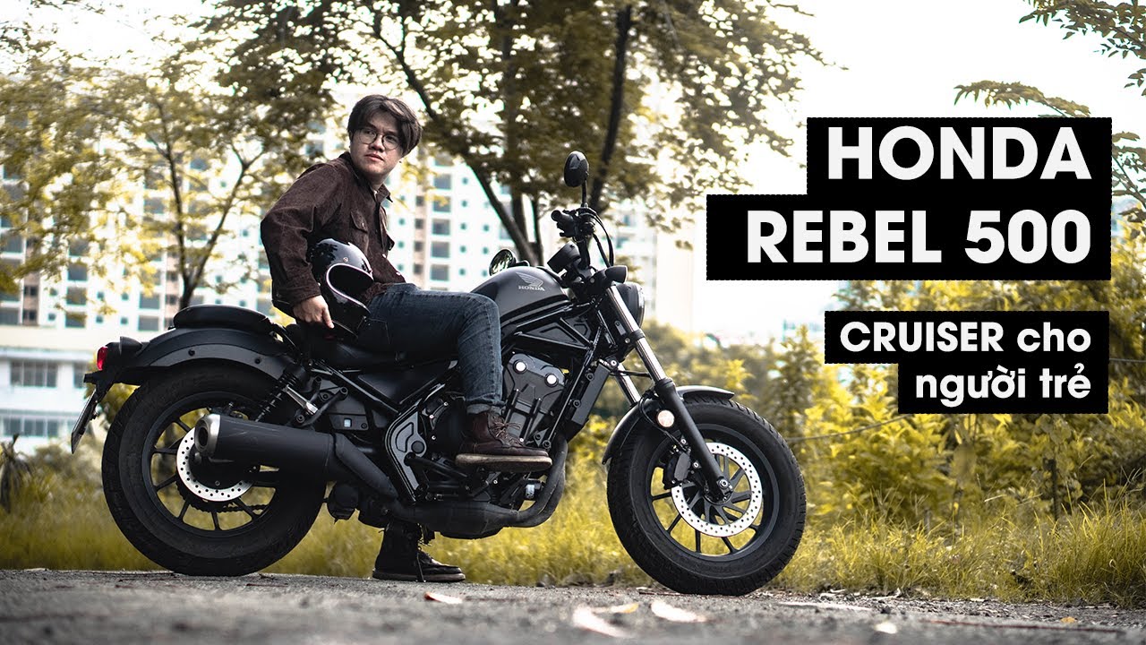 HONDA REBEL 500 - Xe Cruiser cho người trẻ - RoontheRide