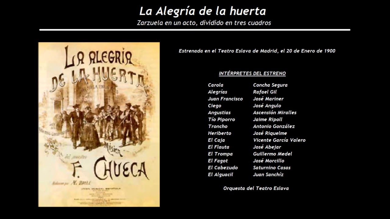 La Alegría de la huerta - Coro de beatas 'Somos las devotas de ...' (1954) Coro Cantores de Madrid