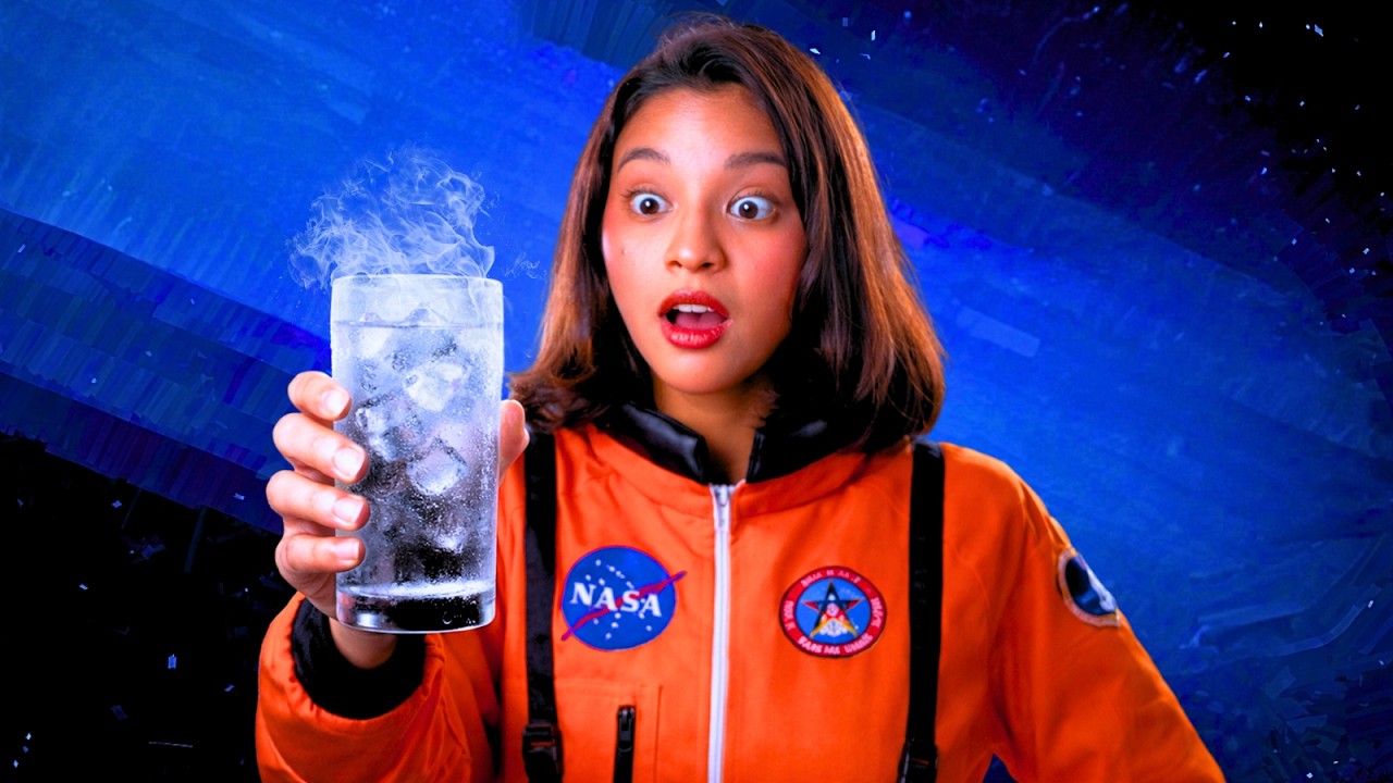 Como um simples COPO DE ÁGUA desmascarou a NASA