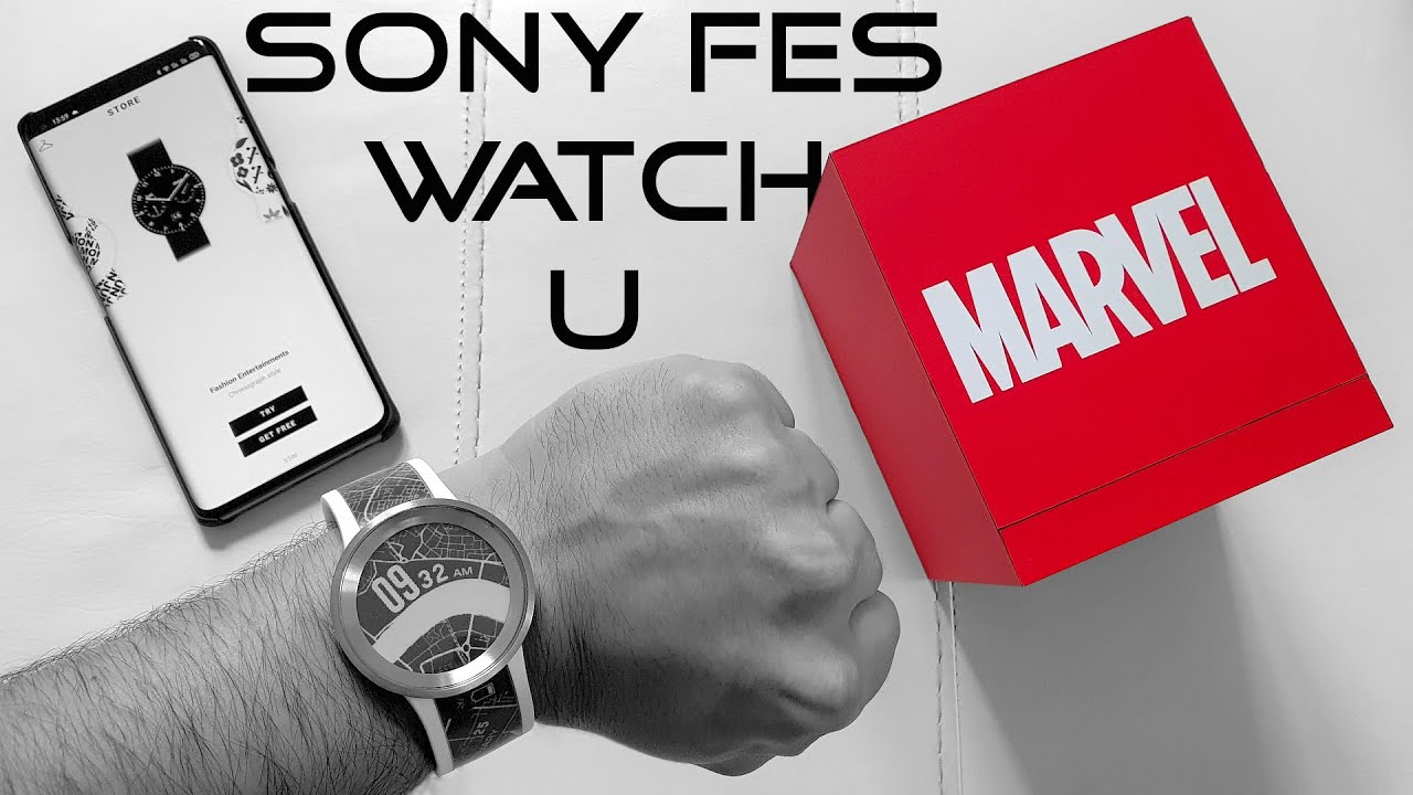 Sony FES Watch U Marvel Limited Edition Review