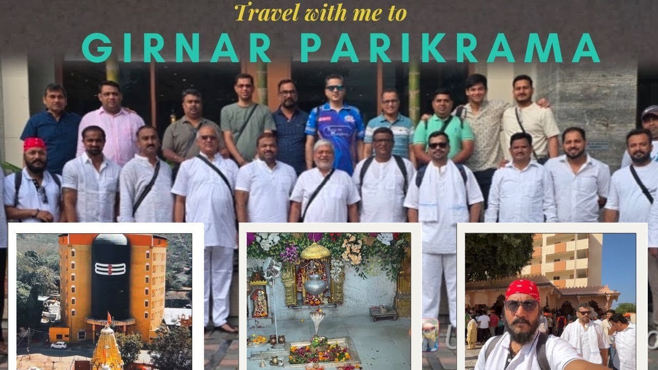 Girnar Parikrama 2025 | Roadside Views, 🚌 Travel & Darshan.