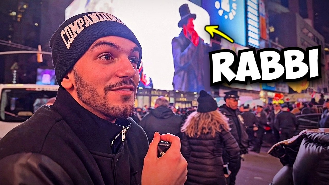 SonnyFaz Investigates Jewish Gathering in Times Square NYC