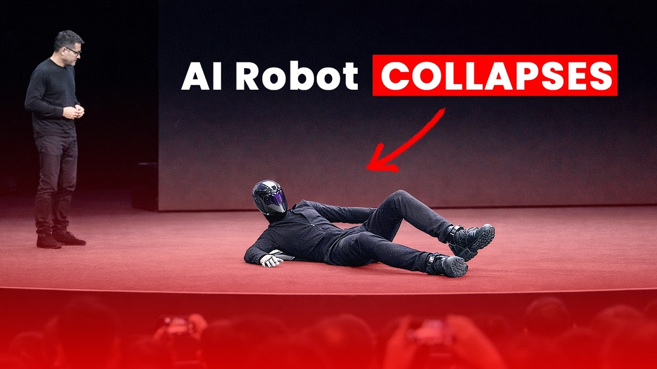 SHOCKING: XPeng&rsquo;s New IRON Robot COLLAPSES in Public...