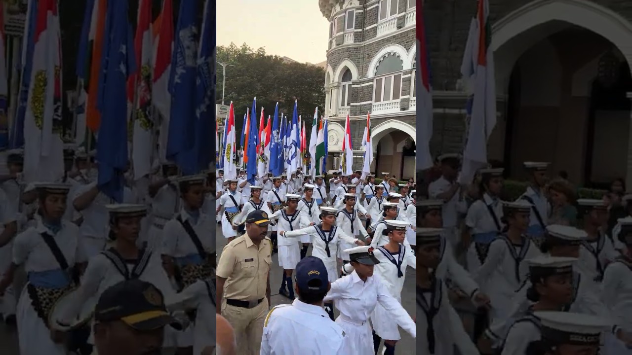 Navy Day Parade at Gateway of India mumbai 2024 | Incredible Mumbai  || #navyday #gatewayofindia