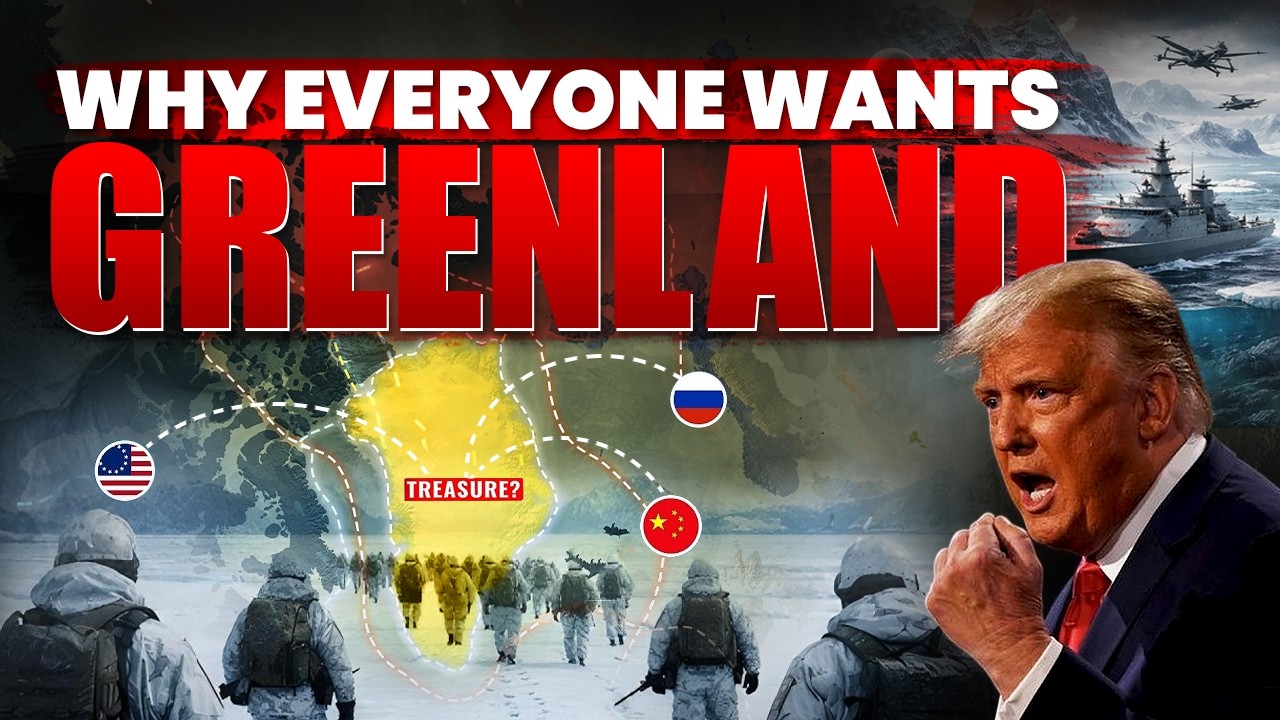 Why Everyone Suddenly Wants Greenland?  | The Arctic Power Struggle