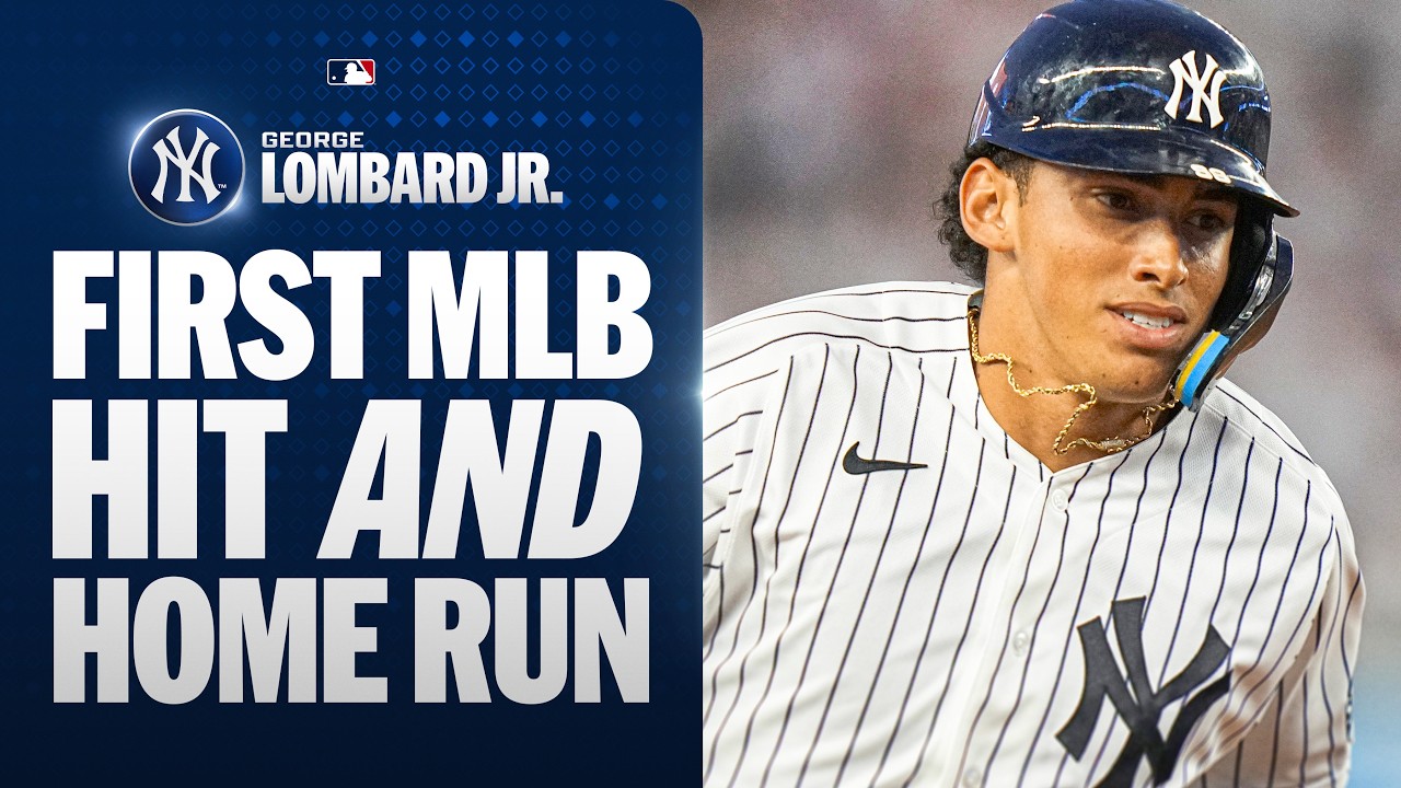 George Lombard Jr.'s first MLB hit is a HOME RUN! 😲 | MLB Highlights