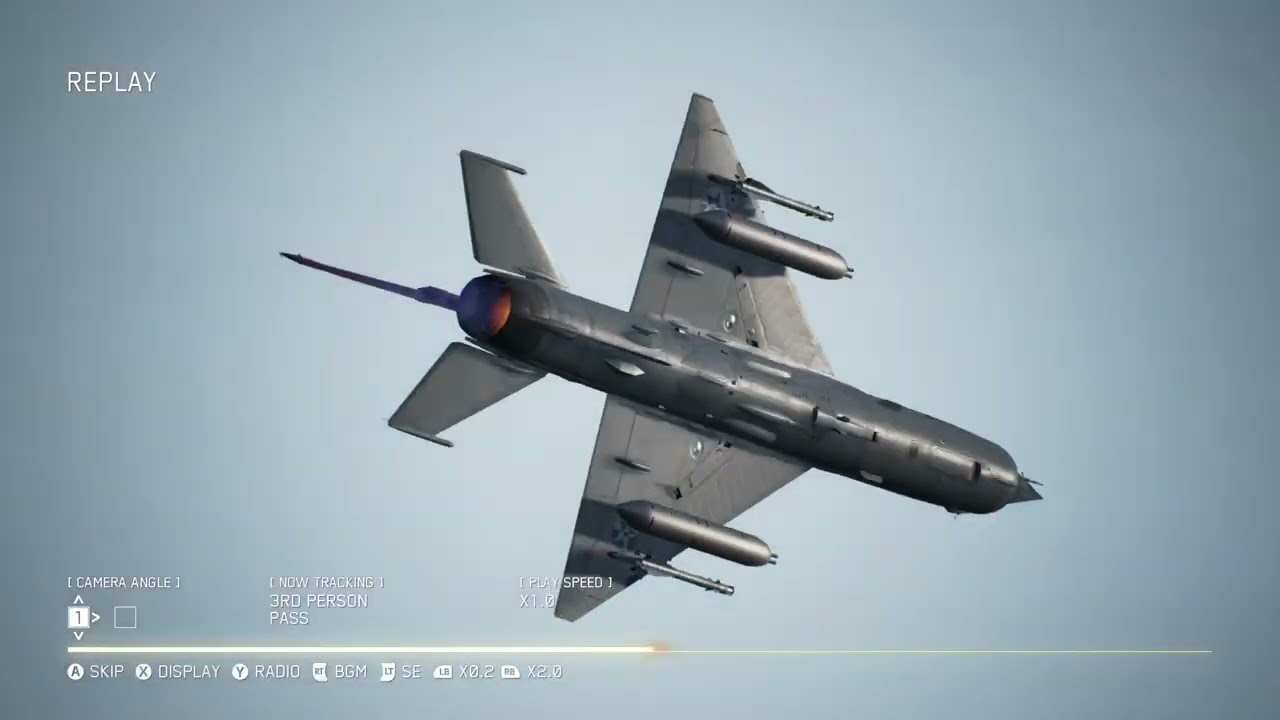 Ace combat 9#mission 8 was corrupted 