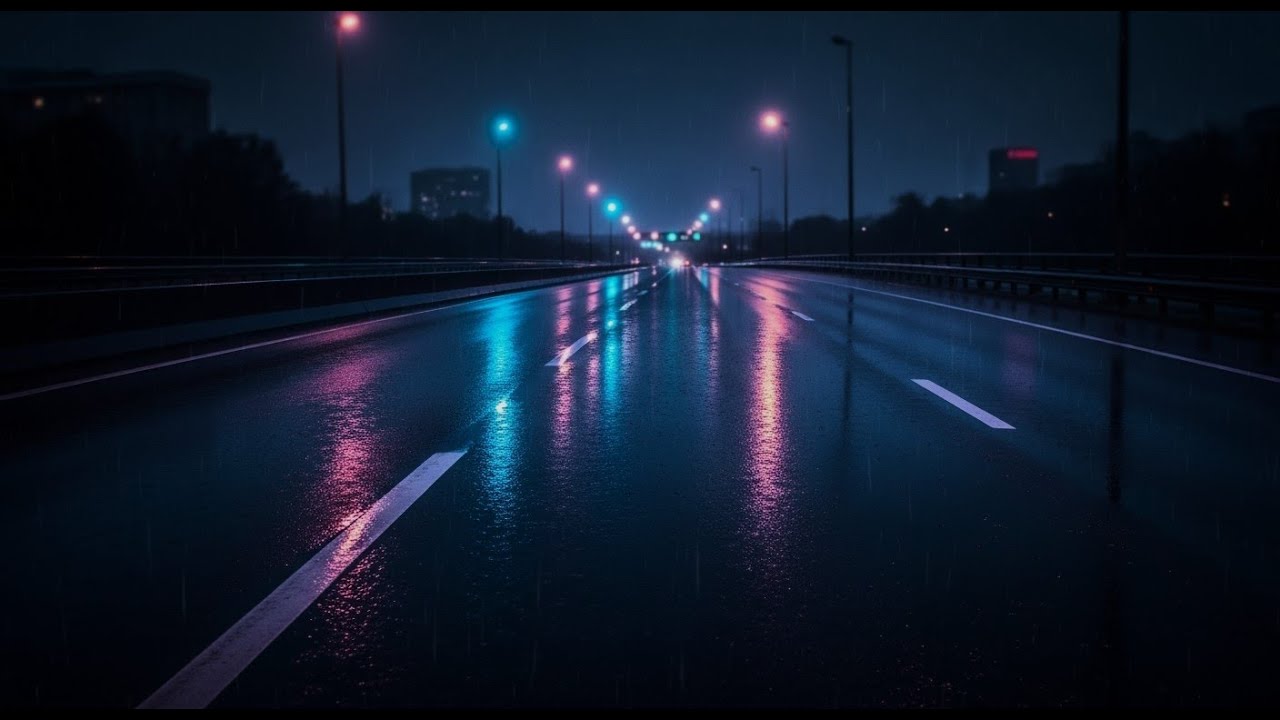 Distant Lights | Dark Electronic Music for Night Drive