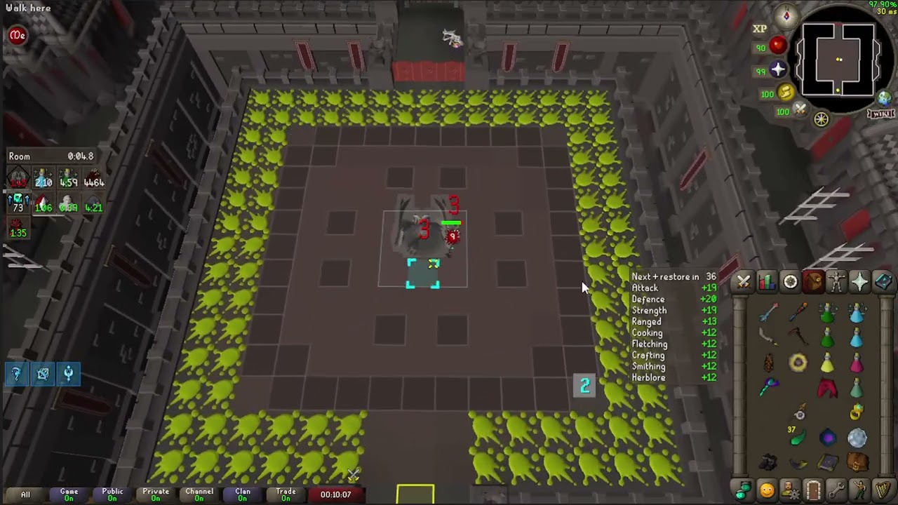 Grid Master Solo Hardmode ToB - 15:34.8 Overall