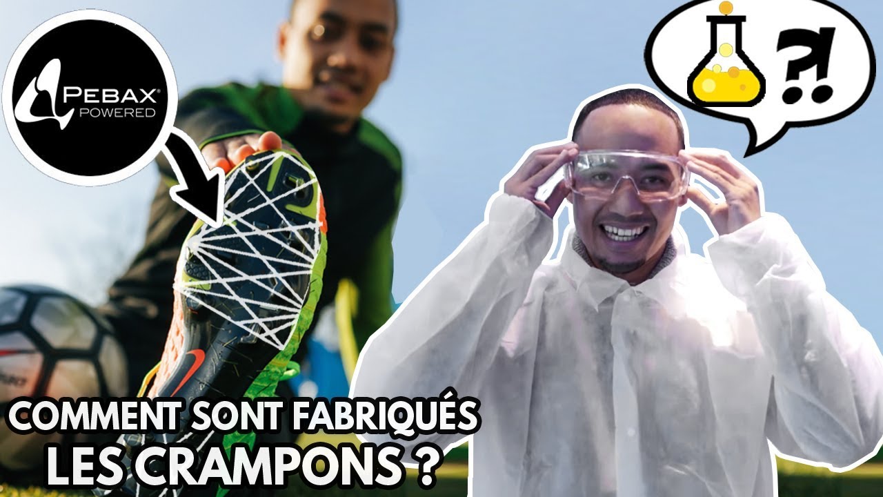 COMMENT SONT FABRIQUÉS LES CRAMPONS DES CHAUSSURES DE FOOT ?