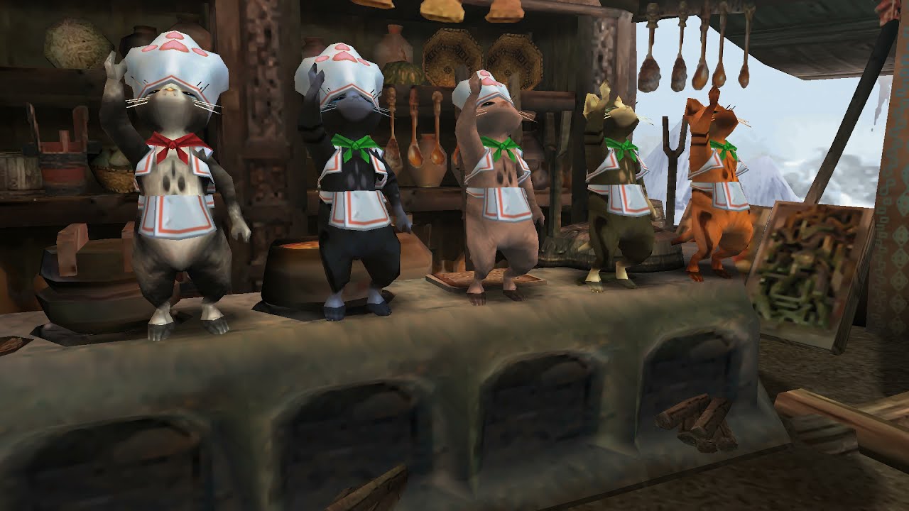 Old Monster Hunter Kitchen was wild XD