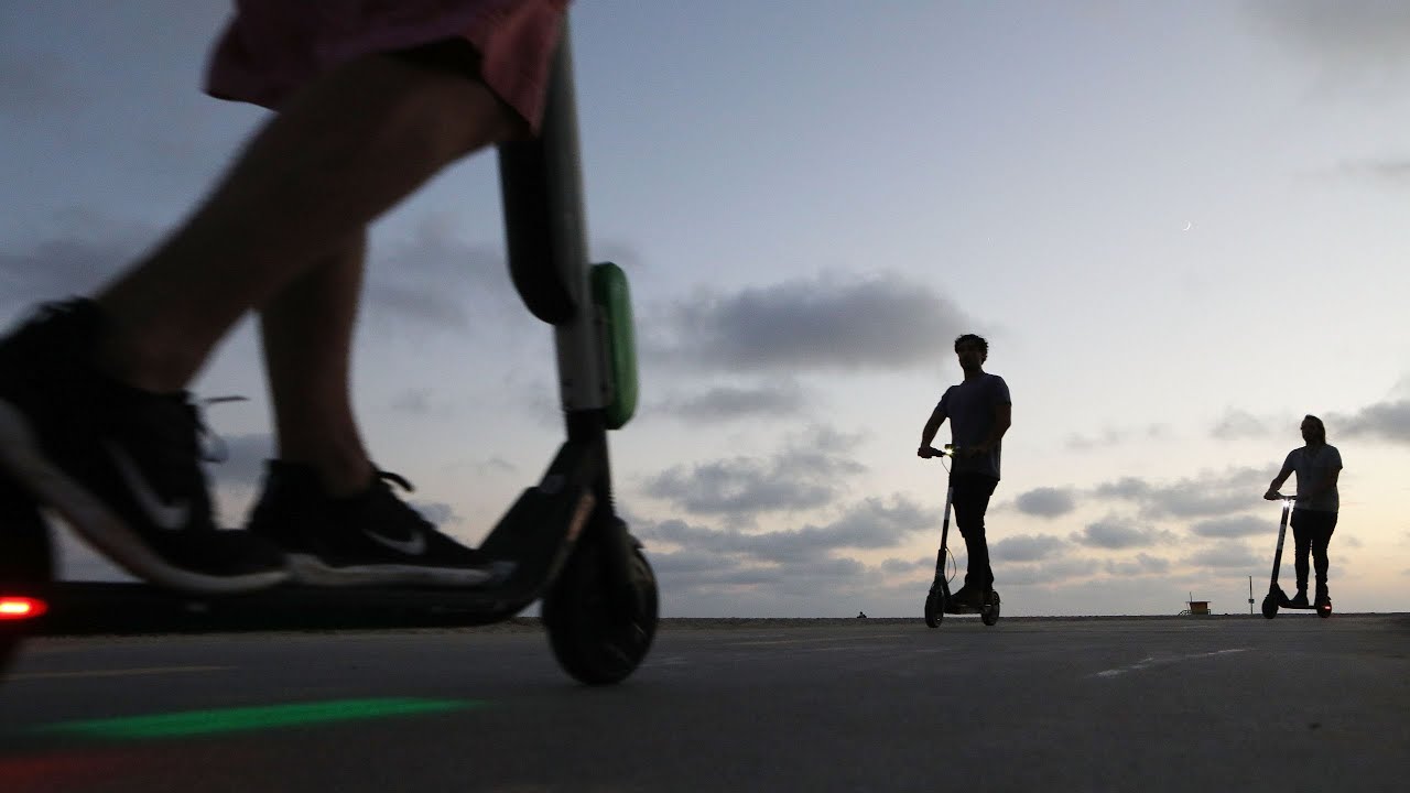 A scoot to work with a Pure Air Electric Scooter