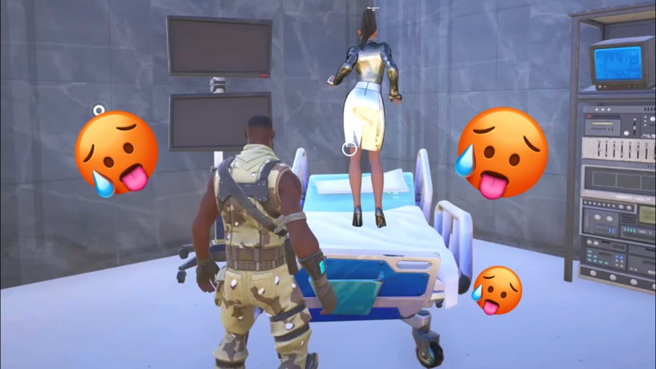 Fortnite Roleplay MONTRAE VS SUS DOCTER (SHE LOVE ME!?) (A Fortnite Short Film)
