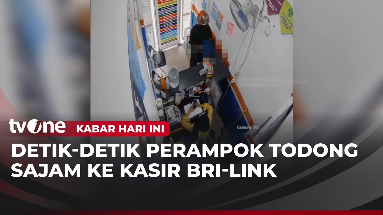 Kasir BRI-Link Ditodong Pisau oleh Pelaku Perampokan | Kabar Hari Ini