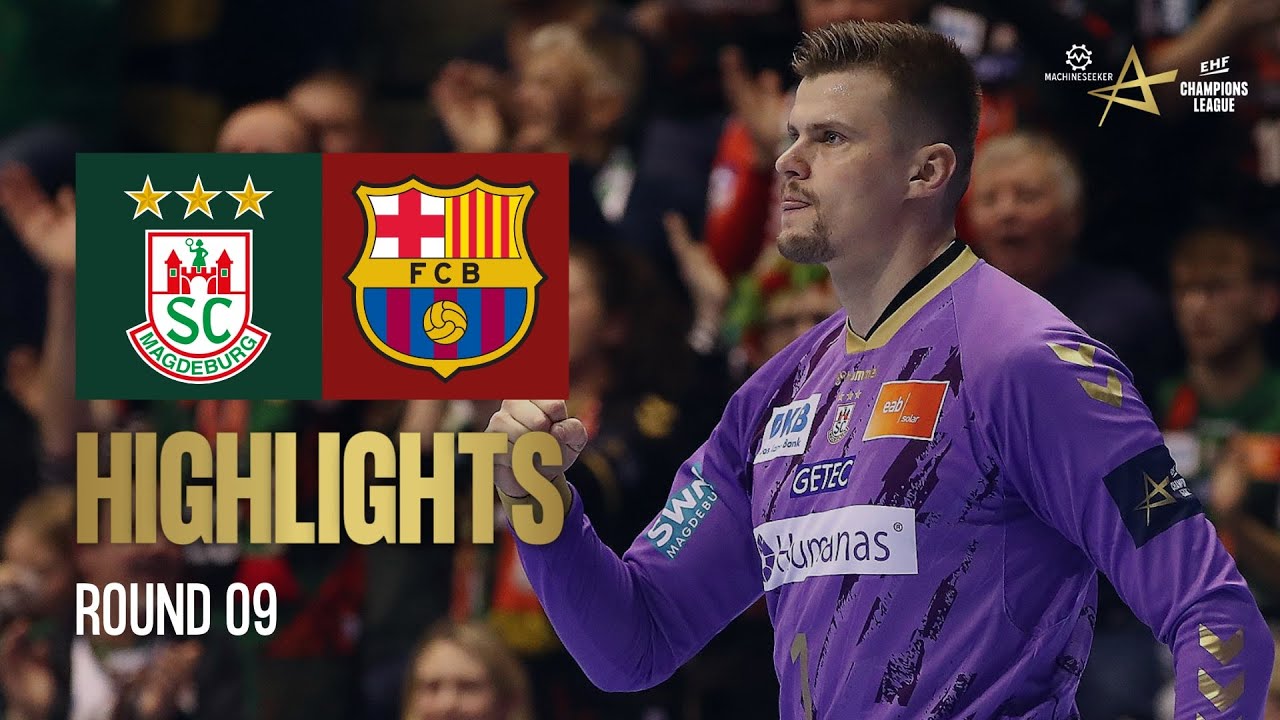 SC Magdeburg 🆚 Barça | Round 9 | Machineseeker EHF Champions League 2024/25