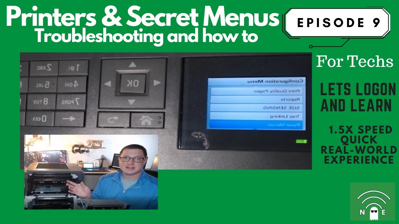 IT Technician Training Course- EP9 Know your printers