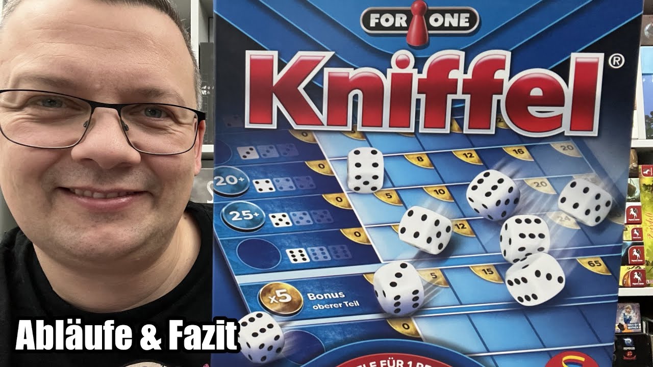 Kniffel For One - Solospiel (Schmidt) Würfelspiel mit besonderen Herausforderungen ab 8 Jahren