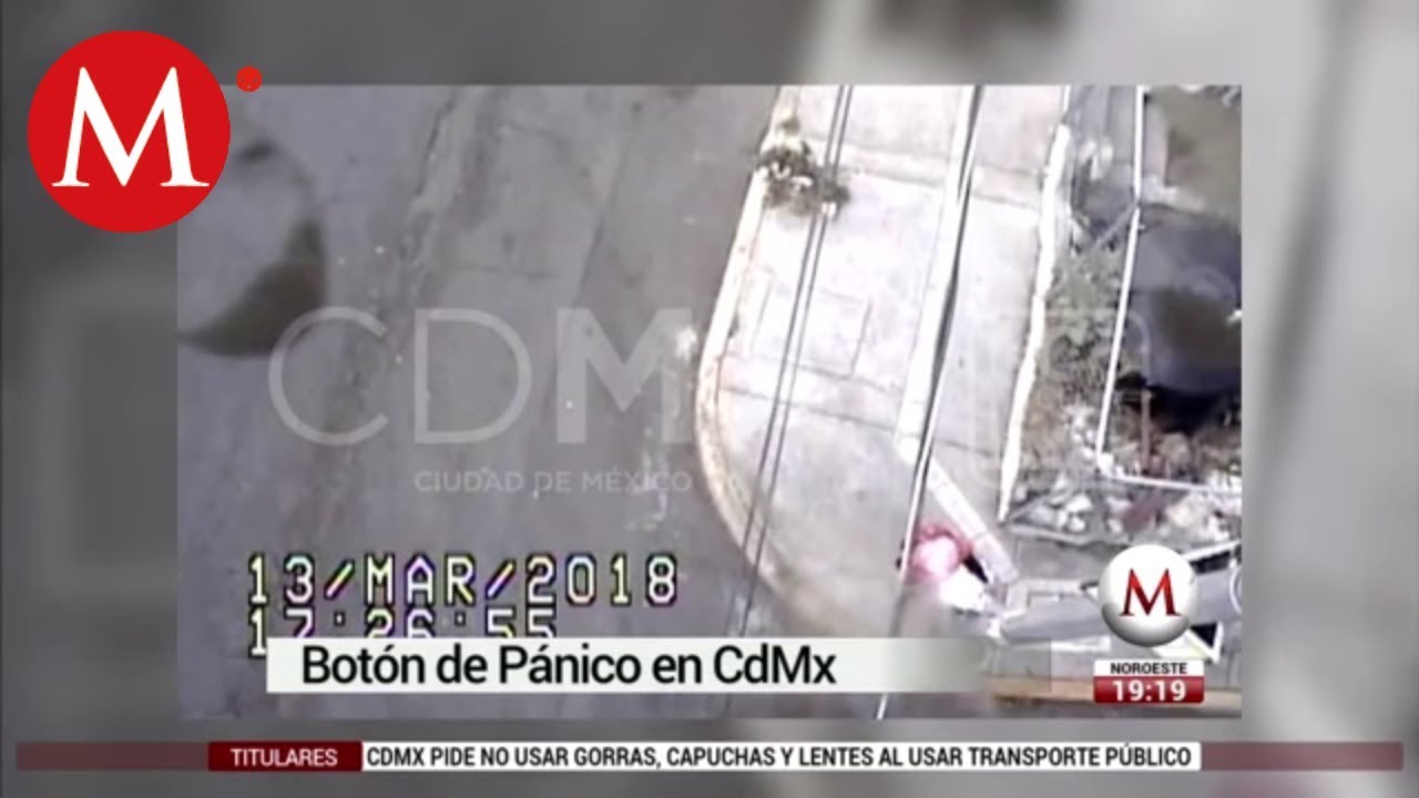 El botón de pánico puede salvar una vida