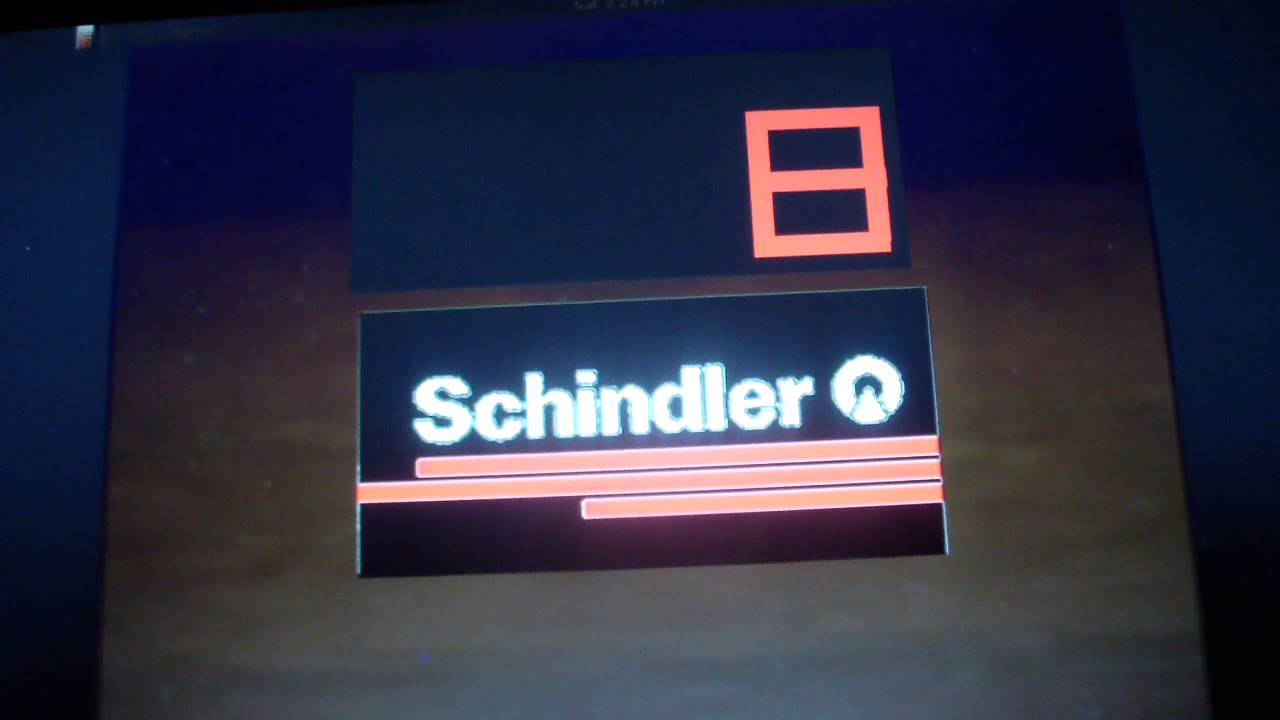 Animated: Fast Schindler 500A Traction Elevators @ Hilton Hotel Elevation Blues