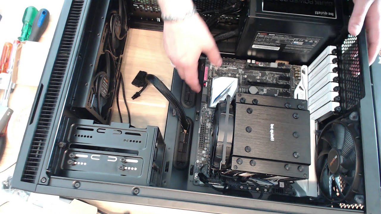 Mj&ouml;lnir PC Build - #08 - Installing the Motherboard (ASUS Z170 Deluxe)