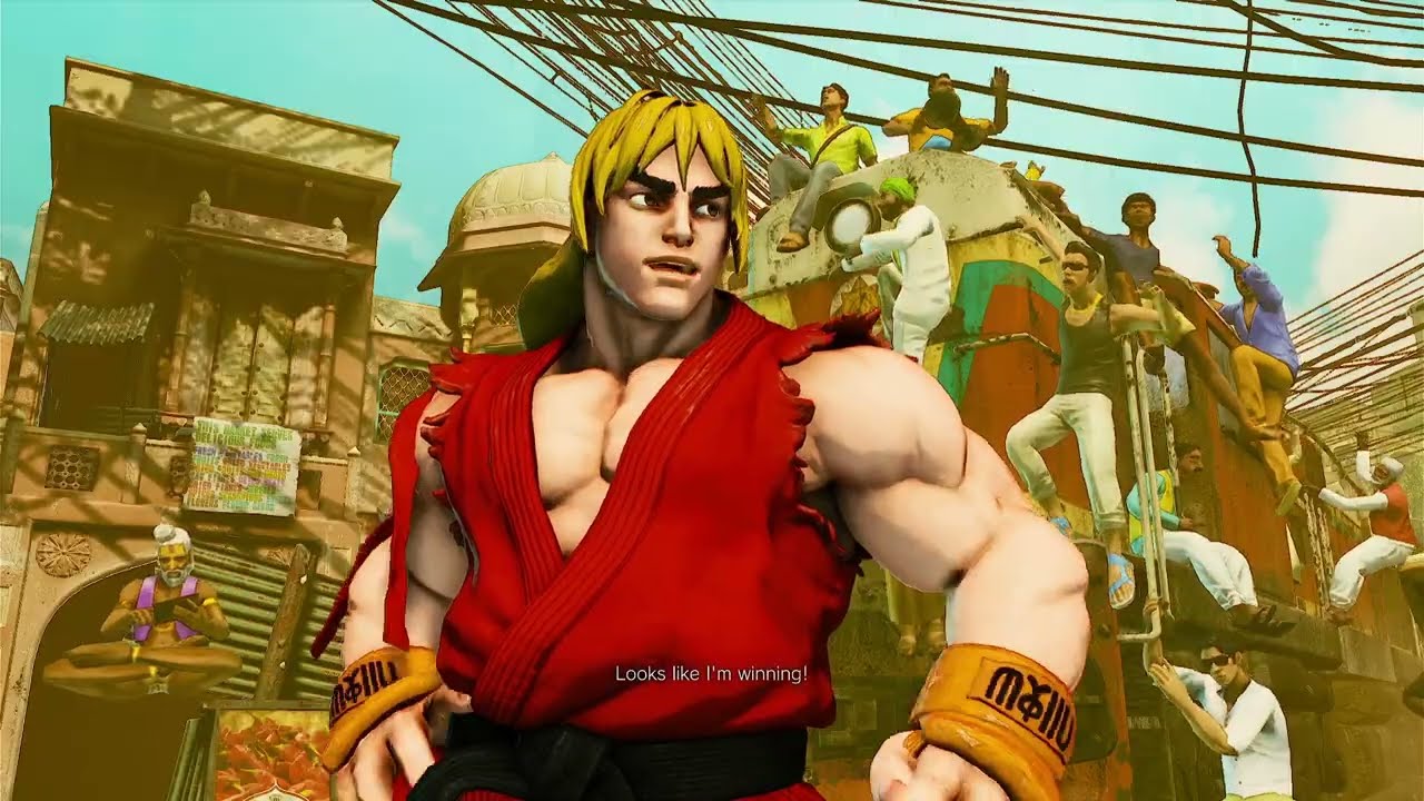 STREET FIGHTER V: KEN CHARACTER STORY COMPLETED #SFV #FIGHT #GAMEPLAY