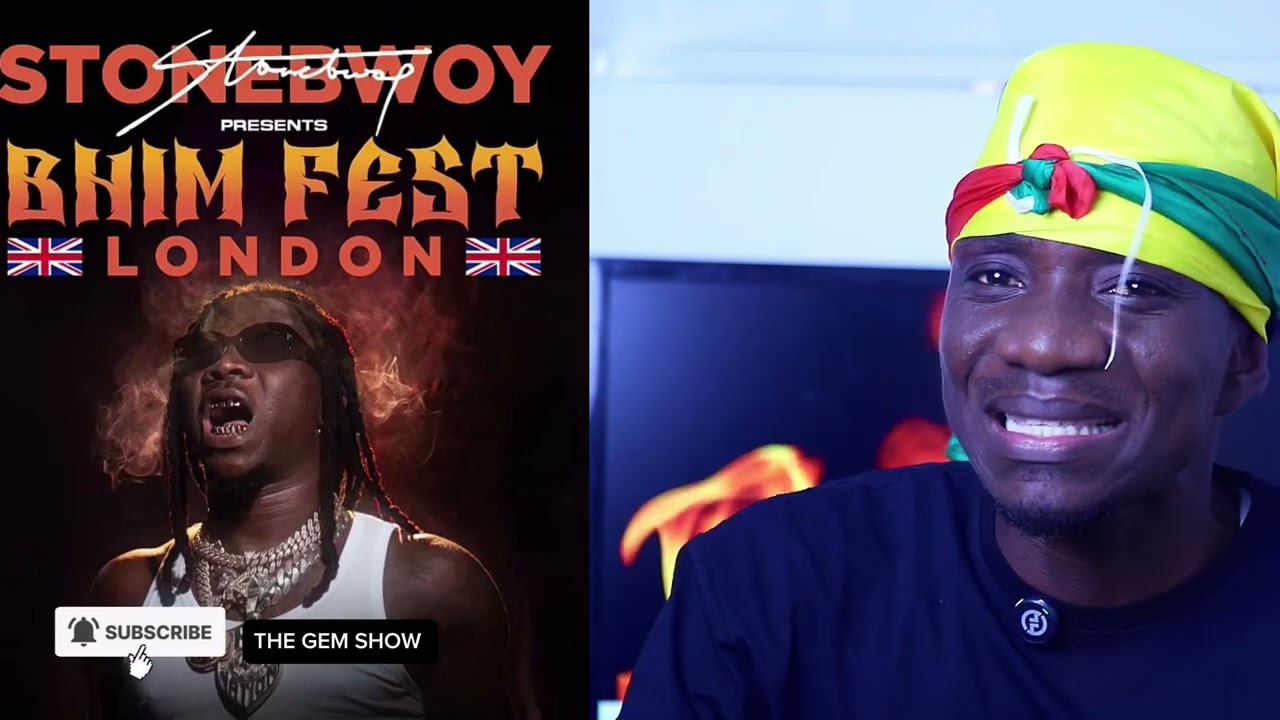 STONEBWOY UK ENTRANCE REVEALED 😂👉 