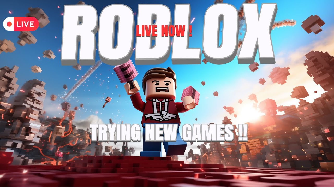 ROBLOX ! TRYING NEW GAMES !!