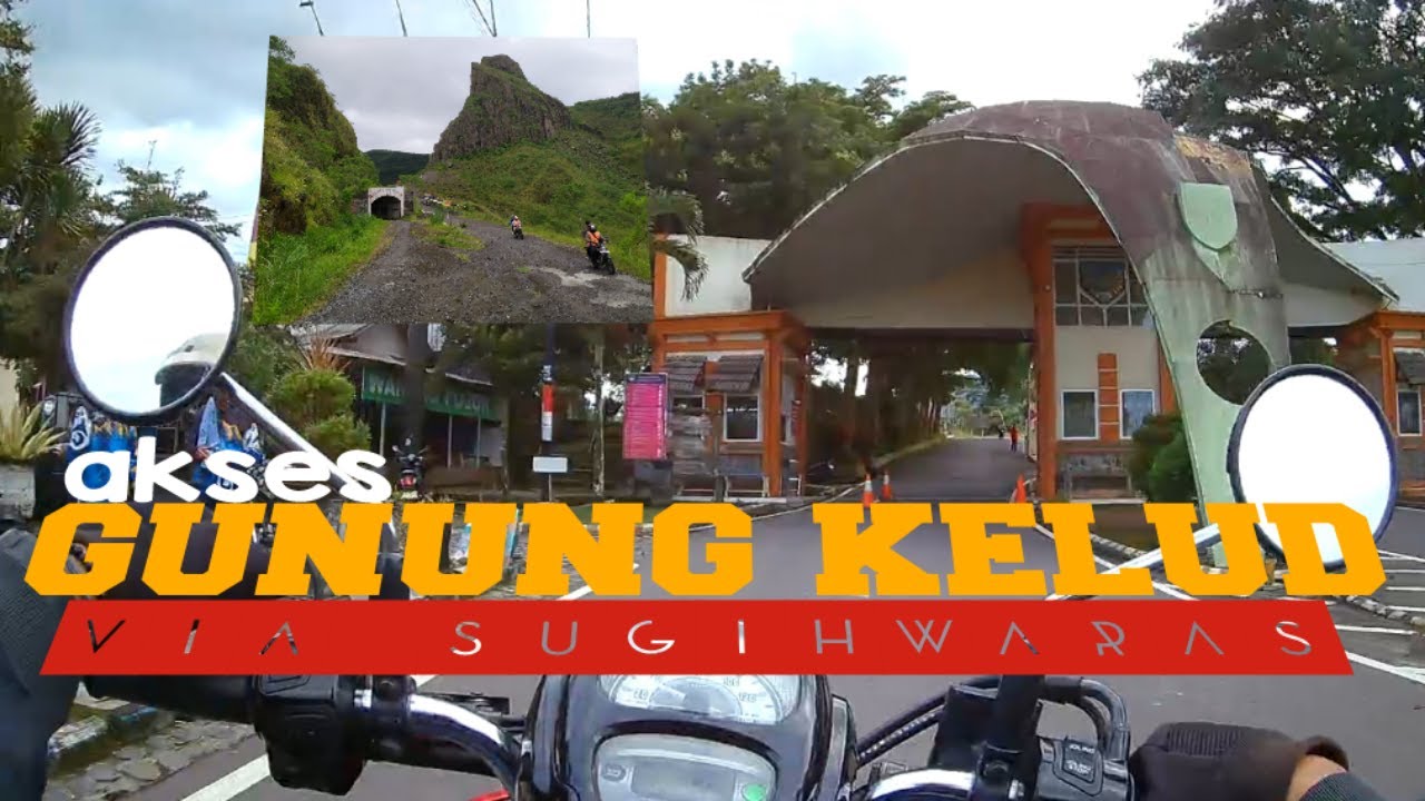 30 akses jalan ke gunung Kelud via desa Sugihwaras ||  edisi kediri