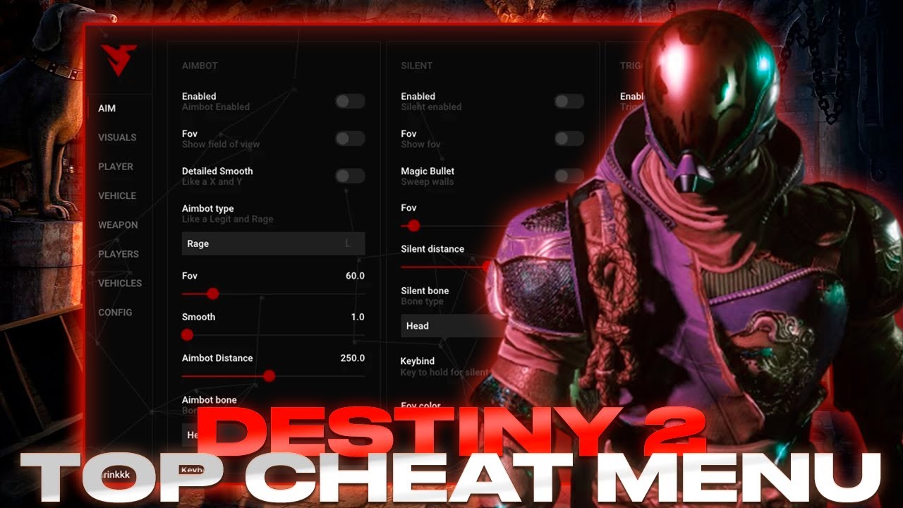 *[Undetected] Top Cheat Menu - For Destiny 2 | Greated Hacks For D2 | Aimbot, Visuals & Many | FREE*