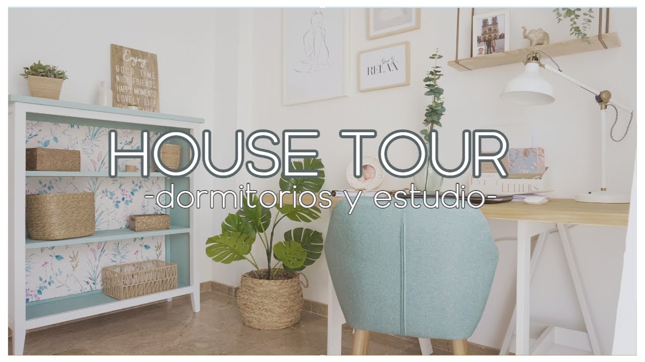 HOUSE TOUR 🏡 Estilo Nórdico | Dormitorios, estudio y  baños (parte 2) | Zulmiraaify
