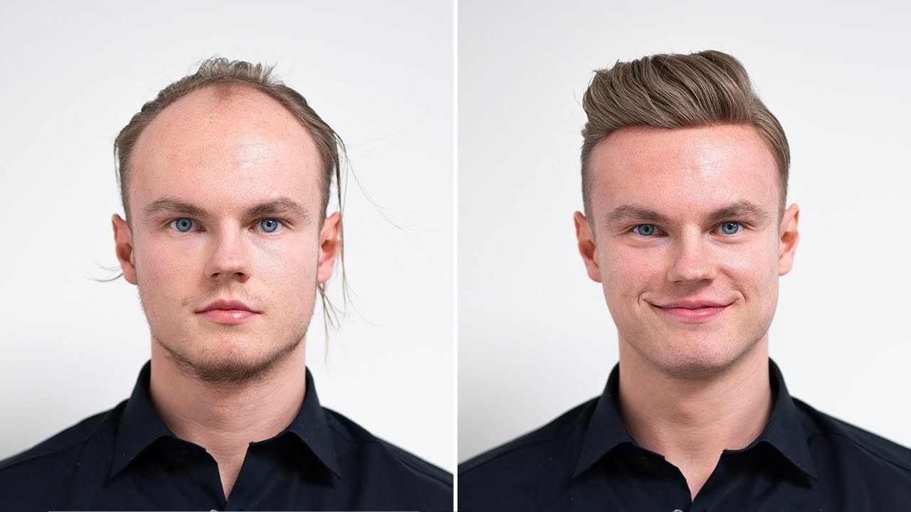 New Year's Eve Hairstyle For Men | Transformation with hairsystem | Hairsystems Heydecke