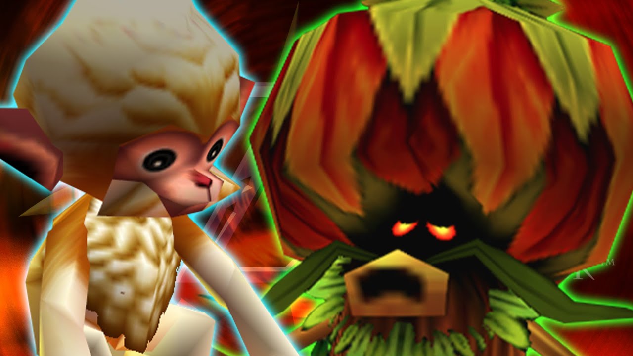 Dealing with monkey business in Zelda: Majora's Mask...