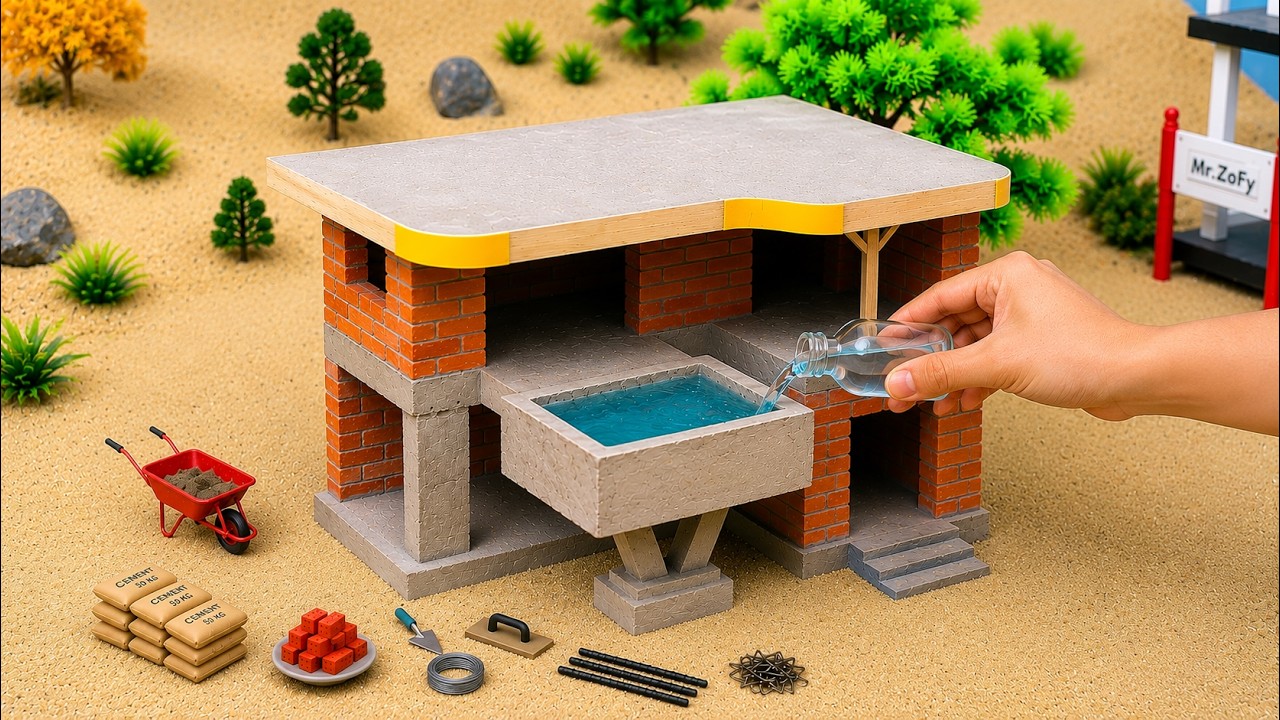Perfect Mini House &ndash; With an Infinity Pool and a Luxury Garage!