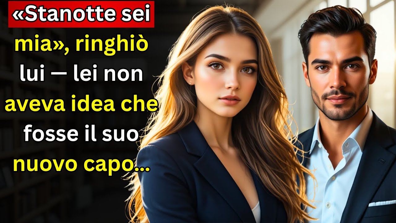 «“Stanotte sei mia,” ringhiò lui — lei non aveva idea che fosse il suo nuovo capo…»