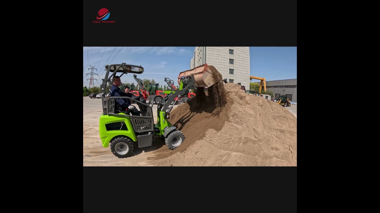 Der neue Radlader EWL500 - 🔋 Volle Power, null Emissionen!