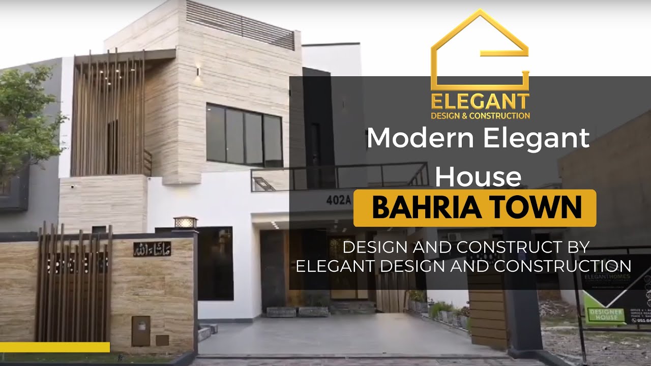 Modern Elegant house in Bahria town phase 7 Islamabad