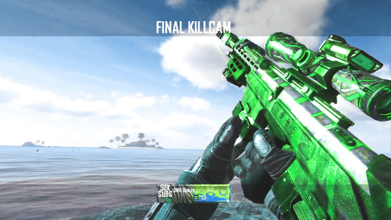 Black Ops 2 TRICKSHOT + KILLCAM Sniper Montage/Gameplay [Community]
