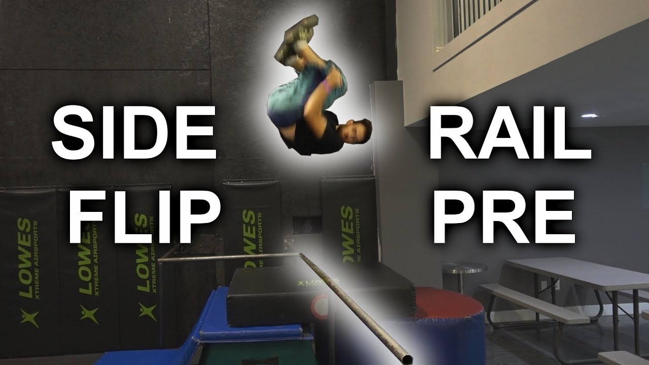 Learning the SIDE FLIP RAIL PRECISION with Calen Chan