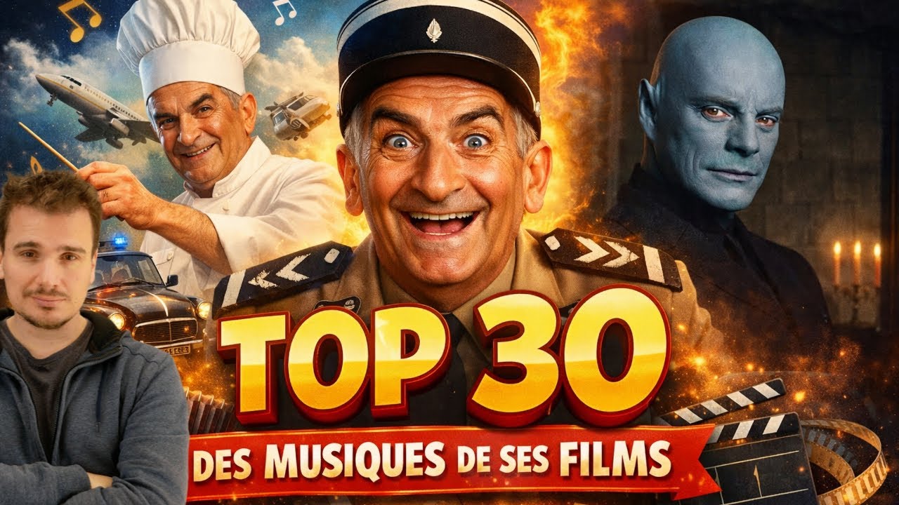 LOUIS DE FUNES - Les meilleures musiques de ses films!