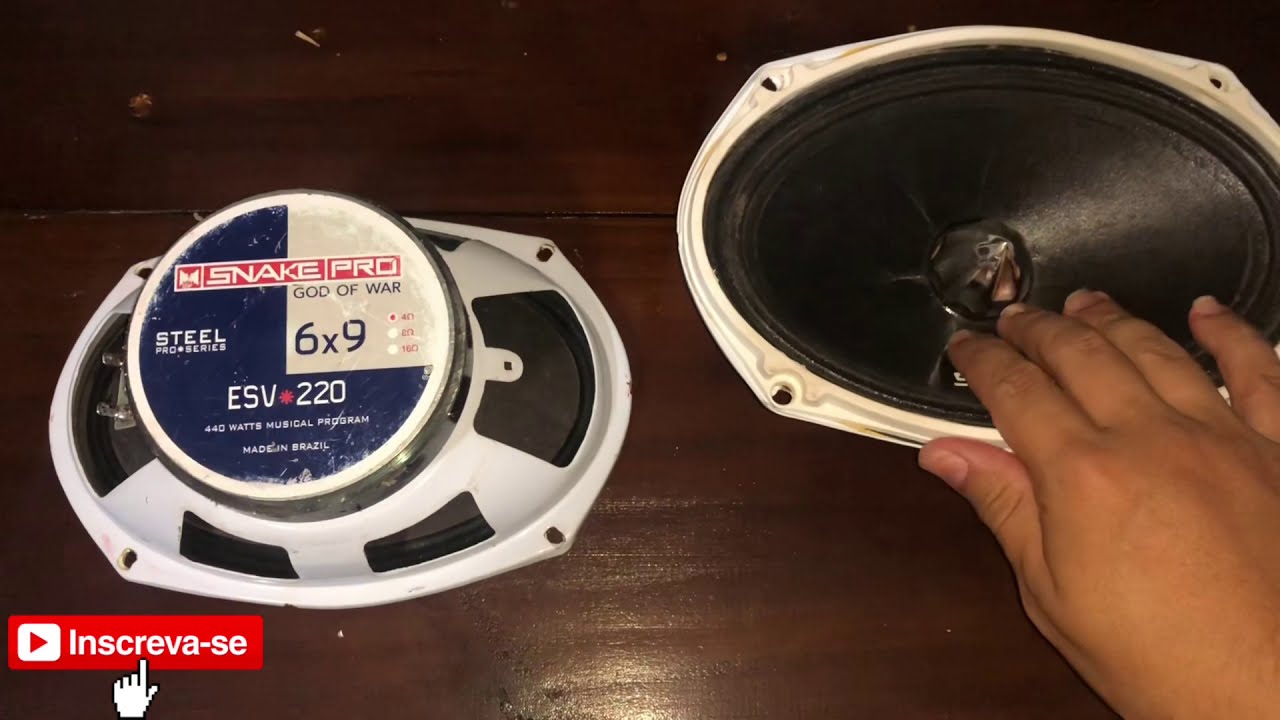 ALTO FALANTE COM PROBLEMA - BOBINA RASPANDO - REPARO MAL CENTRALIZADO 😱😱😱
