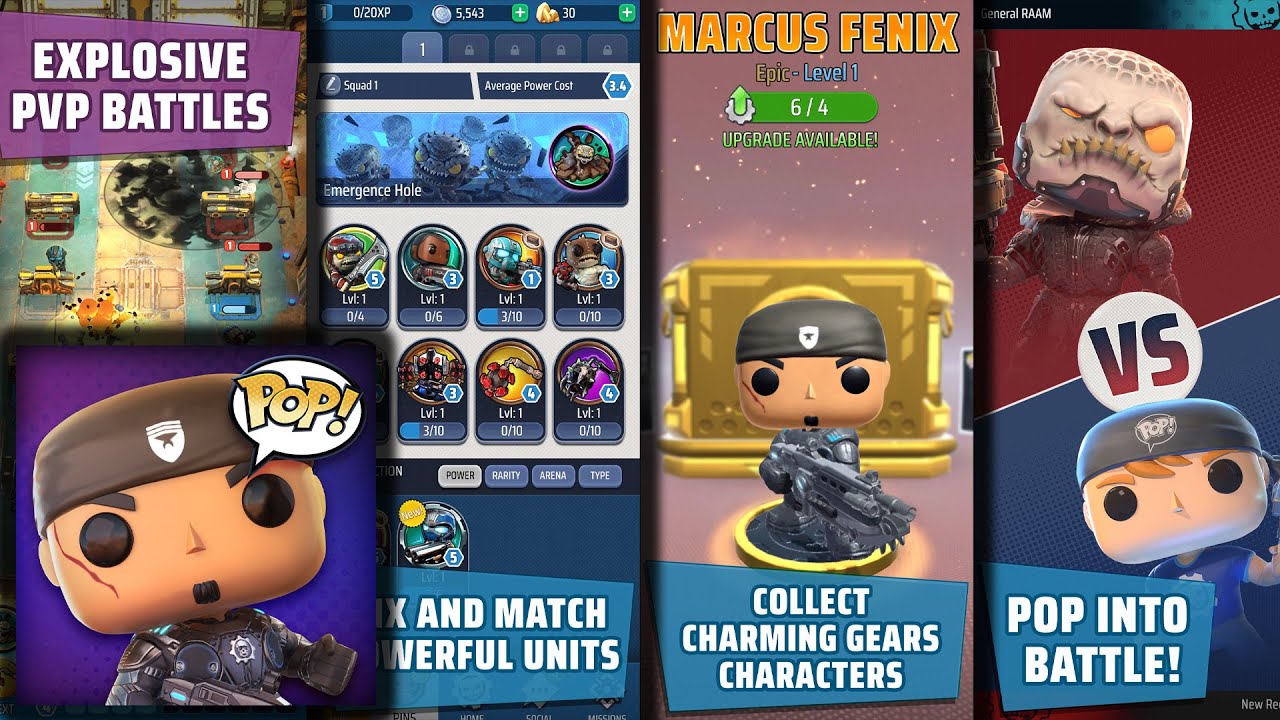 Gears POP! [1080p 60, iPhone XR Gameplay]